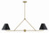 Xavier 4 Light Vibrant Gold Chandelier (205|XAV-B9307-VG)