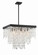 Winham 8 Light Black Forged Chandelier (205|WIN-618-BF-CL-MWP)