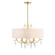Rollins 6 Light Antique Gold Chandelier (205|ROL-18806-GA)