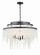 Poppy 6 Light Matte Black Chandelier (205|POP-A5076-MK-FR)