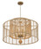 Jayna 8 Light Burnished Silver Chandelier (205|JAY-A5006-BS)