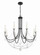 Delilah 8 Light Matte Black Chandelier (205|DEL-90808-MK)