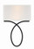 Brinkley 2 Light Black Forged Sconce (205|BRK-A3702-BF)