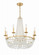 Bella 8 Light Antique Gold Chandelier (205|BLA-10668-GA)