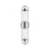 Lancaster 5-in Chrome 2 Lights Wall/Vanity (7713|WV461102CH)