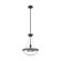 Marcel 10-in Matte Black 1 Light Socket Pendant (7713|PD464014MB)