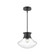 Marcel 11-in Matte Black 1 Light Pendant (7713|PD464012MB)
