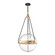 Harmony 18-in Brushed Gold/ Clear Water Glass 4 Lights Pendant (7713|PD406418BGWC)