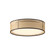 Lyla 16-in Rattan LED Flush Mount (7713|FM479016RB)