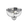 Lancaster 13-in Chrome 2 Lights Flush Mount (7713|FM461102CH)