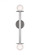 Nodes Contemporary 2-Light Indoor Dimmable (7725|KWL1012PN)