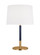 Monroe Modern 1-Light Indoor Medium Table Lamp (7725|KST1041BBSNVY1)
