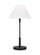 Porteau Transitional 1-Light Indoor Medium Table Lamp (7725|DJT1011MBK1)