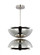 The Shanti Large Double 2-Light Damp Rated Integrated Dimmable LED Ceiling Pendant (7355|SLPD13227N)