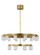 The Esfera Two Tier Medium 20-Light Damp Rated Integrated Dimmable LED Ceiling Chandelier (7355|KWCH19827NB)