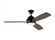 Ikon 52-inch indoor/outdoor integrated LED dimmable ceiling fan in aged pewter finish (6|3IKDR52AGPD)