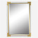 Uttermost Malik White & Gold Mirror (85|09879)