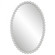 Uttermost Serna White Oval Mirror (85|09874)