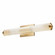 Hunter Holly Grove Alturas Gold with Clear Glass 2 Light Bathroom Vanity Wall Light Fixture (4797|19939)