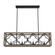 Hunter Gablecrest French Oak and Rustic Iron 4 Light Chandelier Ceiling Light Fixture (4797|19099)