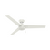Hunter 52 inch Cassius Fresh White Damp Rated Ceiling Fan and Pull Chain (4797|59263)