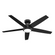 Hunter 52 inch Zayden Matte Black Ceiling Fan with LED Light Kit and Handheld Remote (4797|51694)