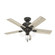 Hunter 44 inch Crystal Peak Noble Bronze Ceiling Fan with LED Light Kit and Pull Chain (4797|52352)