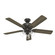 Hunter 52 inch Rosner Noble Bronze Ceiling Fan with LED Light Kit and Pull Chain (4797|52345)