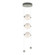 Abacus 3-Light LED Pendant (65|139059-LED-STND-85-GG0668)