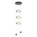 Abacus 3-Light LED Pendant (65|139059-LED-STND-07-GG0668)