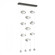 Gatsby 9-Light LED Pendant (65|139056-LED-STND-20-CR)