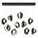 Riza 10-Light Pendant (65|131208-SKT-STND-10-GG0711)