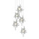 Tura 5-Light Frosted Glass Pendant (65|131128-SKT-LONG-82-YC0305)