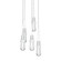 Link 5-Light Clear Glass Pendant (65|131127-SKT-LONG-02-ZM0434)