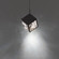 ICE CUBE 8IN MINI PENDANT 3500K (16|PD-29308-BK)