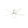 Hunter 44 inch Bardot Fresh White Ceiling Fan with LED Light Kit and Pull Chain (4797|52494)