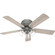 Hunter 52 inch Shady Grove Matte Silver Low Profile Ceiling Fan with LED Light Kit and Pull Chain (4797|52380)