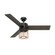Hunter 52 inch Ronan Matte Black Ceiling Fan with LED Light Kit and Handheld Remote (4797|59239)
