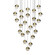 24-Light Round Large LED Pendant (107|2918.14-LRG)