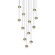 12-Light Round Small LED Pendant (107|2917.14-SML)