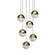 6-Light Round Large LED Pendant (107|2915.14-LRG)