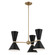 Chandelier 6Lt (10687|52565CPZBK)