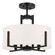 Pendant/Semi Flush 4Lt (10687|52591BK)