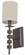 Lake Shore Wall Sconce (34|LS204-MB)