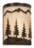 Yosemite 8-in Tree Wall Light Burnished Bronze (51|WS55508BBZ)
