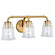 Toledo 3L Vanity Natural Brass (51|W0264)