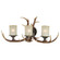 Yoho 3 Light Bronze Rustic Antler Bathroom Vanity Fixture (51|W0046)