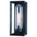 VAXCEL Pullman 15.5 in. H 1-Light Textured Black Transitional Outdoor Wall Sconce made of Durable St (51|T0605)