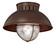Harwich 10-in Outdoor Flush Mount Ceiling Light Burnished Bronze (51|T0143)
