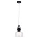 Beloit Black Farmhouse Kitchen Island Mini Pendant Ceiling Light Clear Glass (51|P0357)